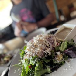 Cheeky Tiki - Pineapple Salad with tropical jerk dressing
