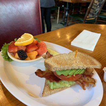 Janet's Montana Cafe - Half BLT and fresh fruit - American Near Me - Alpine, California Janet's Montana Cafe - Half BLT and fresh fruit - American Near Me - Alpine, California