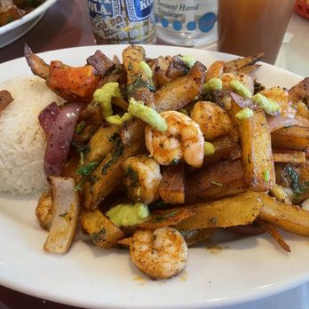 Mario's Peruvian & Seafood - Saltado de Camarones - Seafood Near Me - Los Angeles, California Mario's Peruvian & Seafood - Saltado de Camarones - Seafood Near Me - Los Angeles, California
