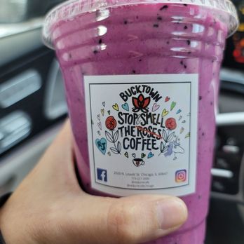 Red June Cafe - Dragon fruit smoothie - Coffee & Tea Near Me - Chicago, Illinois