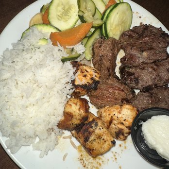 Byblos - Kebabs with rice instead of hummus - Mediterranean Near Me - Tampa, Florida