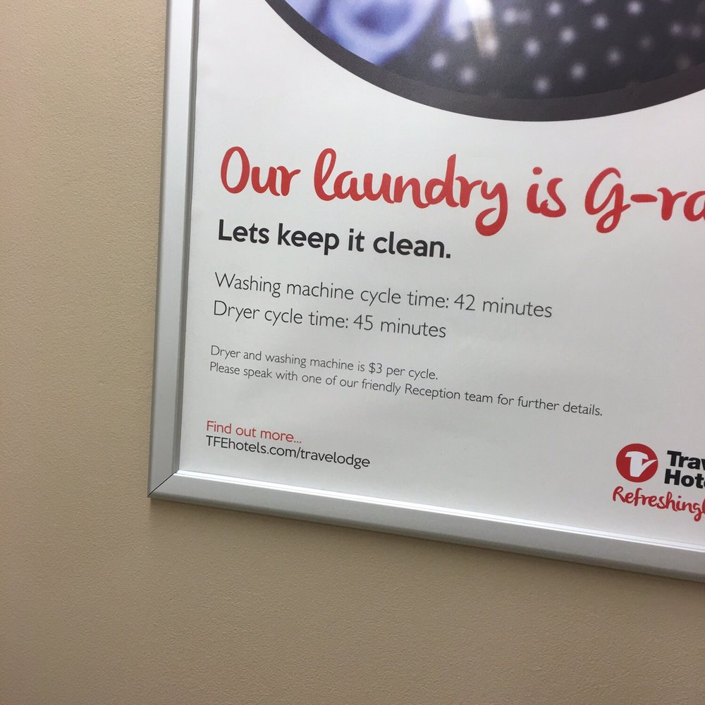 Travelodge - Laundry price - Hotels Near Me - North Ryde, NSW