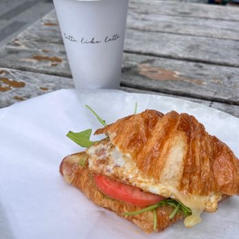 Tatte Bakery & Cafe | Pier 4 - Croissant breakfast sandwich - Coffee & Tea Near Me - Boston, Massachusetts Tatte Bakery & Cafe | Pier 4 - Croissant breakfast sandwich - Coffee & Tea Near Me - Boston, Massachusetts