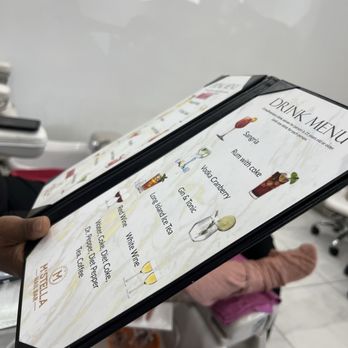 MStella Nail Bar - Drink menu - Nail Salons Near Me - Dallas, Texas MStella Nail Bar - Drink menu - Nail Salons Near Me - Dallas, Texas