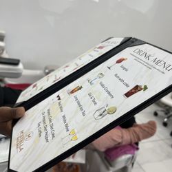 MStella Nail Bar - Drink menu