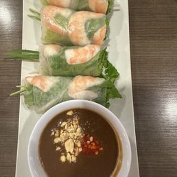 Fresh shrimp roll Fresh shrimp roll