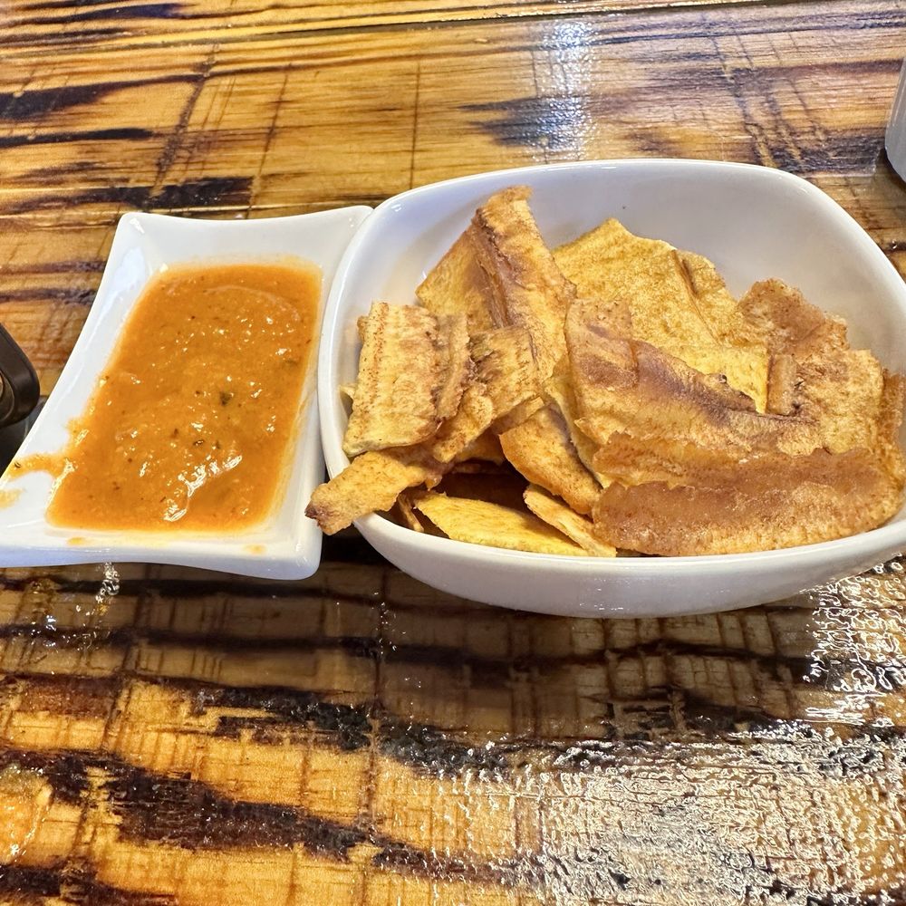 Ave Maria Gastro Lounge - Plantain chips and spicy sauce. - Lounges Near Me - Casselberry, Florida Ave Maria Gastro Lounge - Plantain chips and spicy sauce. - Lounges Near Me - Casselberry, Florida