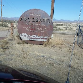 Arcosanti - Way off the beaten path. No more than 3 miles dirt road. Beautiful village. Take the tour and relax. Don't expect fast pace. Nice people - Tours Near Me - Mayer, Arizona Arcosanti - Way off the beaten path. No more than 3 miles dirt road. Beautiful village. Take the tour and relax. Don't expect fast pace. Nice people - Tours Near Me - Mayer, Arizona