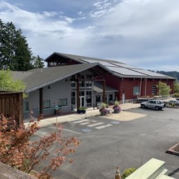 Exterior outside entrance of Harbor History Museum - Gig Harbor, Washington Exterior outside entrance of Harbor History Museum - Gig Harbor, Washington