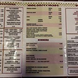 New menu