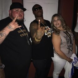 Brass Hall - Z-Ro Hanging Out with Customers After His Show at Brass Hall