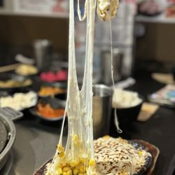 Wi Korean BBQ - Can't get enough cheese lol