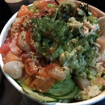 Poke Doke - Large poke bowl. 5 choices of protein. Brown rice. And unlimited toppings! - Poke Near Me - Carson City, Nevada Poke Doke - Large poke bowl. 5 choices of protein. Brown rice. And unlimited toppings! - Poke Near Me - Carson City, Nevada