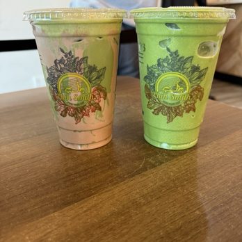 Phin Smith - Pistachio matcha (summer special) - didn't really taste any pistachio. The blue berry matcha blend was SO yummy. - Coffee & Tea Near Me - Garden Grove, California Phin Smith - Pistachio matcha (summer special) - didn't really taste any pistachio. The blue berry matcha blend was SO yummy. - Coffee & Tea Near Me - Garden Grove, California