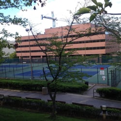 UDC Tennis Courts - Sure is quiet. 5 nice tennis cts, a nice spring wknd afternoon, & a 12-foot locked fence. Hope you like your tax deduction, UDC!