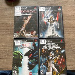 Bonfire Games - Resident Evil game, I bought for $40 (from$70), and the other games were a nice find for me