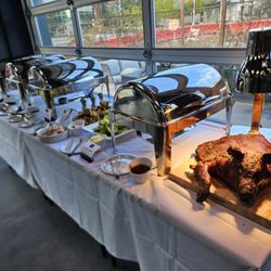 Honor Kitchen & Cocktails - Monday Night Whole Pig Roast Buffet... Join us for Football and Roasted Heritage Pig Roast