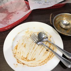 Remains of curry and naan~