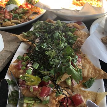 Yard House - Poke Nachos* (Featured) - Bars Near Me - Long Beach, California