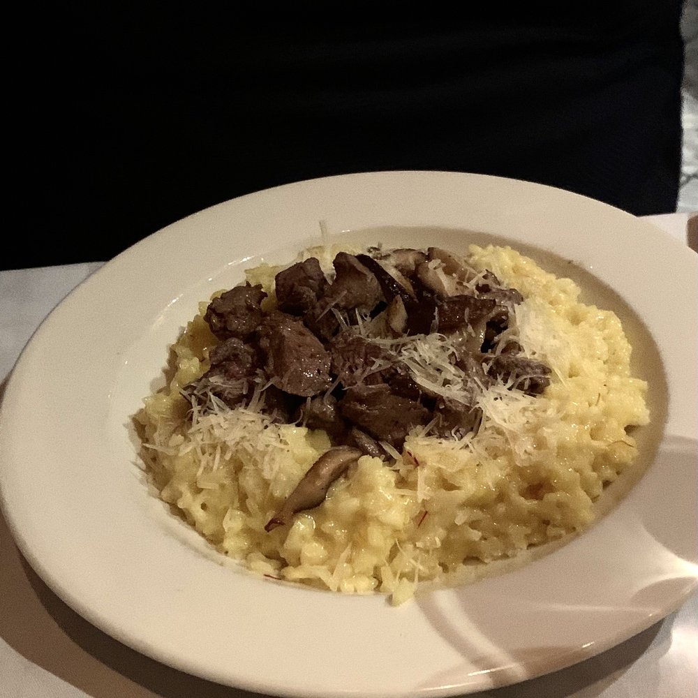 Bistro 12 - He Liked It: (Filet Mignon Pieces On Risotto) - Portuguese Near Me - Tarrytown, New York