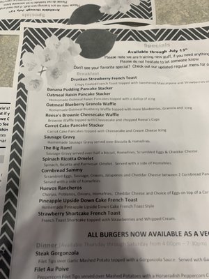 Menu photo 4 Annamarie's Place Royersford, PA