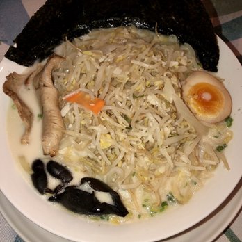 Ramen Takanotsume - Veggie Volcano with double veggies, chasu pork, nori and kikurage added - Ramen Near Me - Richmond, British Columbia Ramen Takanotsume - Veggie Volcano with double veggies, chasu pork, nori and kikurage added - Ramen Near Me - Richmond, British Columbia