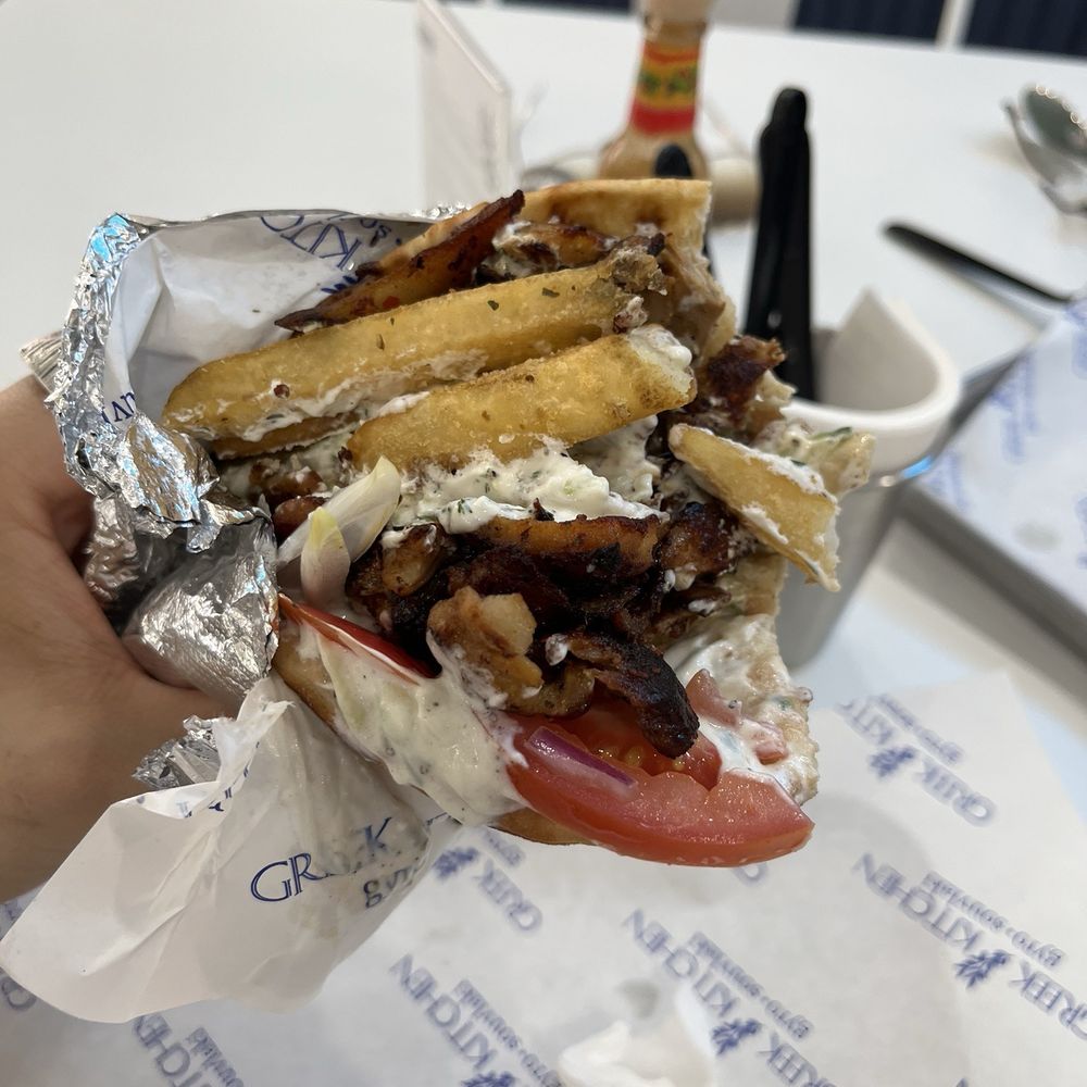 Pork Gyro Sandwich