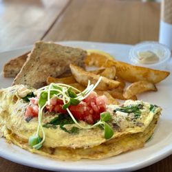Revelations Cafe - Garden omelet