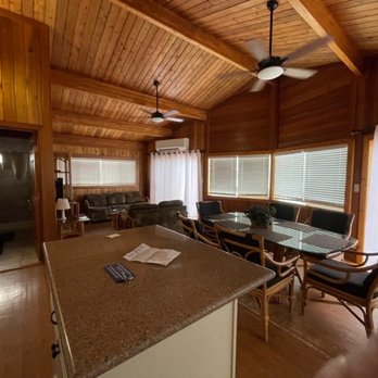 Barbers Point Beach Cottages - Living room/dining table view from the kitchen side. - Guest Houses Near Me - Ewa Beach, Hawaii Barbers Point Beach Cottages - Living room/dining table view from the kitchen side. - Guest Houses Near Me - Ewa Beach, Hawaii