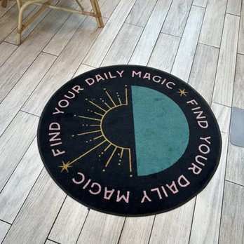Matcha Magic - Cute mat right by the entrance - Coffee & Tea Near Me - New Orleans, Louisiana