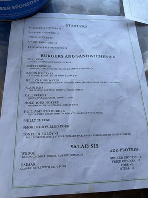 Menu photo 3 The Local Vestavia Hills, AL Menu photo 3 The Local Vestavia Hills, AL