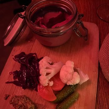 Amelie - Chicken Liver Mousse a la Poire Plate - French Near Me - New York, New York