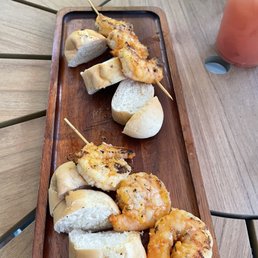 Shrimp skewers Shrimp skewers