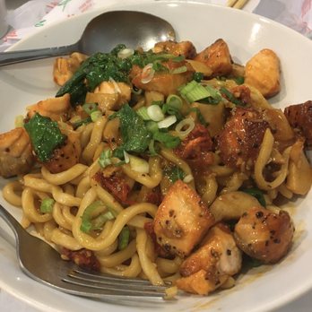 Fanta-Sea Grill - Salmon Pasta ($22) - Seafood Near Me - South Pasadena, California Fanta-Sea Grill - Salmon Pasta ($22) - Seafood Near Me - South Pasadena, California