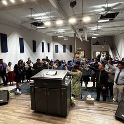 The church is praying for a man
