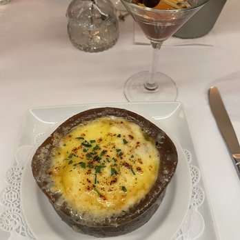 Le Central - Onion Soup Gratinée - French Near Me - San Francisco, California