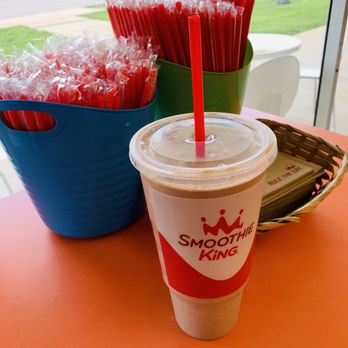 Smoothie King - Chocolate & Banana Smoothie with no sweetner - Juice Bars & Smoothies Near Me - Ft. Campbell, Kentucky