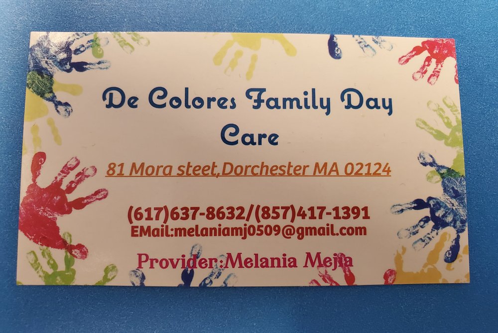 De Colores Family Day Care - childcare center in Boston, MA