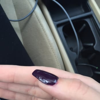 WOW8 Spa Nails - The thumb was painted horribly, did not notice until I got in the car - Nail Salons Near Me - Katy, Texas