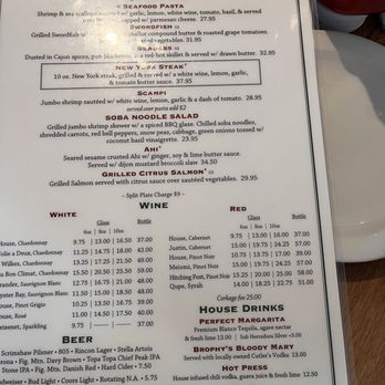 Brophy Bros - menu - Seafood Near Me - Santa Barbara, California Brophy Bros - menu - Seafood Near Me - Santa Barbara, California