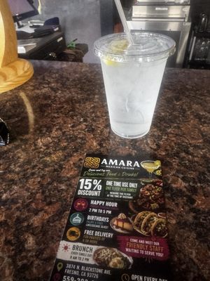 Menu photo 1 Amara Fresno, CA Menu photo 1 Amara Fresno, CA
