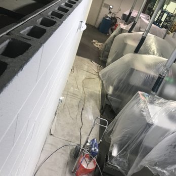Advanced Paint Solutions - Sprayed commercial space. - Painters Near Me - Chicago, Illinois Advanced Paint Solutions - Sprayed commercial space. - Painters Near Me - Chicago, Illinois
