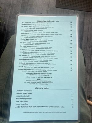 Menu photo 2 Hummingbird Cafe Butte, MT Menu photo 2 Hummingbird Cafe Butte, MT