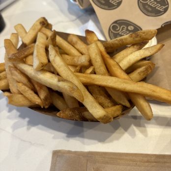The Stand - American Classics Redefined - Large fries (same portion as regular) !!! - New American Near Me - Valencia, California The Stand - American Classics Redefined - Large fries (same portion as regular) !!! - New American Near Me - Valencia, California