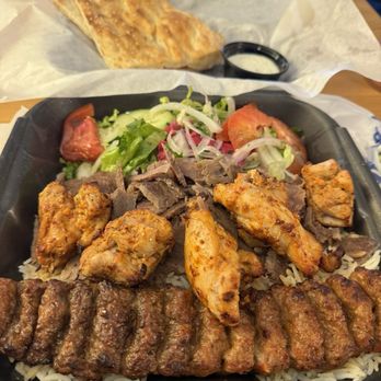 Istanbul Grill and Bakery - The Mix Grill Plate with bread - Bakeries Near Me - Jacksonville, Florida Istanbul Grill and Bakery - The Mix Grill Plate with bread - Bakeries Near Me - Jacksonville, Florida