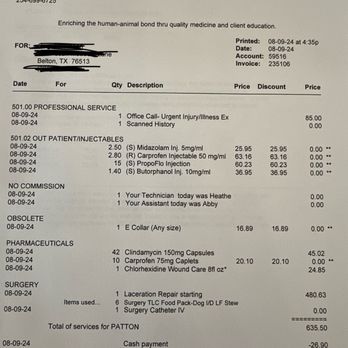 Shangri - Paw - Emergency Vet bill my deployed husband was forced to pay in order for them to release our uninjured dog - Pet Groomers Near Me - Harker Heights, Texas Shangri - Paw - Emergency Vet bill my deployed husband was forced to pay in order for them to release our uninjured dog - Pet Groomers Near Me - Harker Heights, Texas