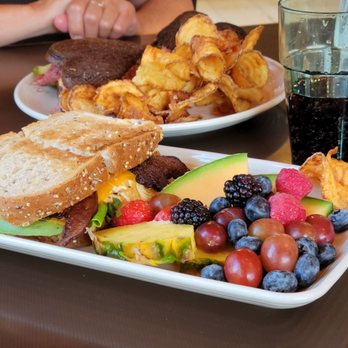 The Watershed Cafe - Rueben with warm homemade chips.  BLT with egg and cheddar cheese. - Comfort Food Near Me - Osceola, Wisconsin
