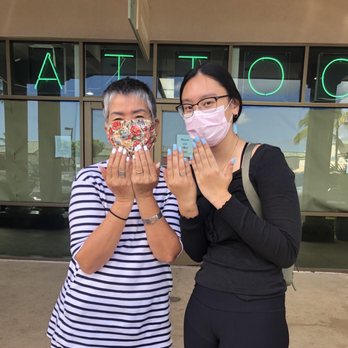 Garden Nails - Acrylic full sets - Nail Salons Near Me - Kapolei, Hawaii