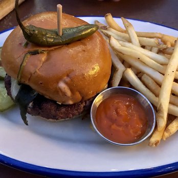 The Rustic - Brisket burger and fries - New American Near Me - Dallas, Texas