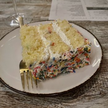 Fireproof Restaurant - Confetti cake - Tapas/Small Plates Near Me - Columbus, Ohio